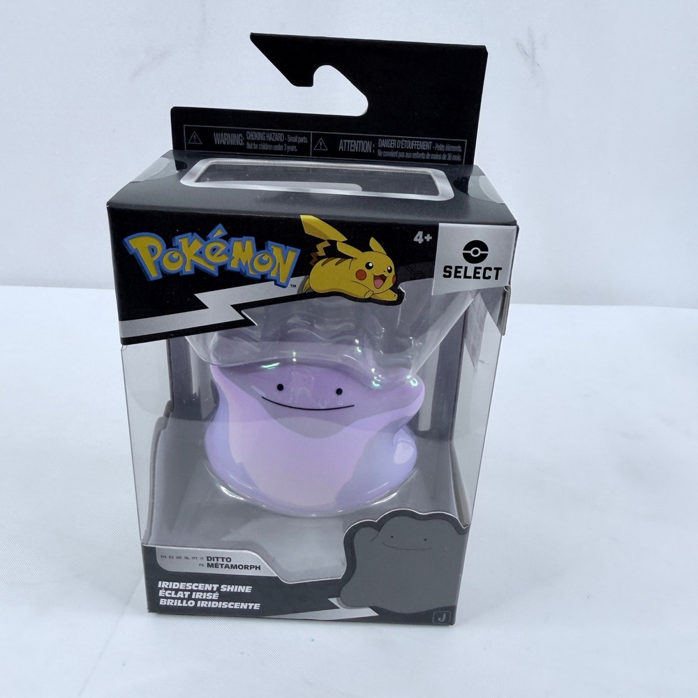 Pokemon Select Series 2 Ditto Iridescent Shine Figure Jazwares PKW4221 New